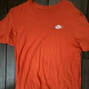 Orange Nike Tee